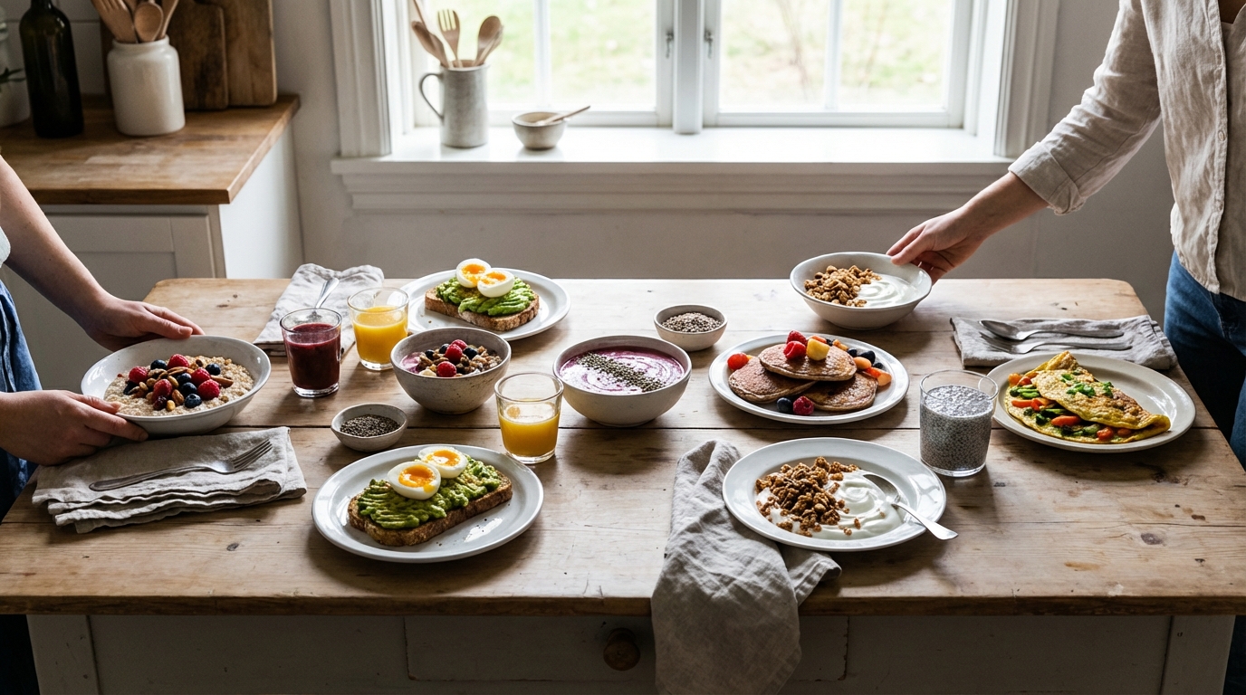 7 petit-déjeuners équilibrés pour bien commencer la journée