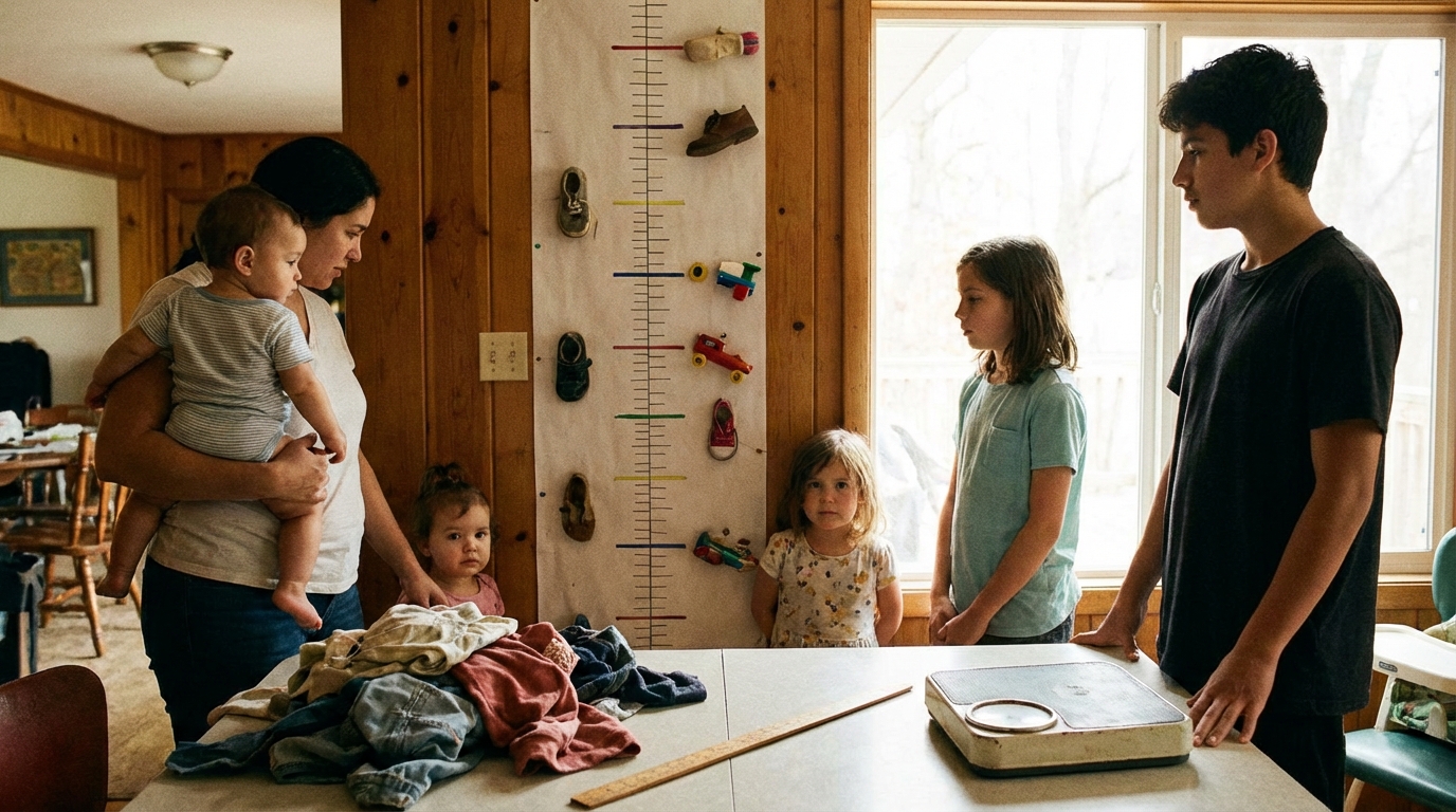 Comprendre la courbe de croissance de 0 à 18 ans