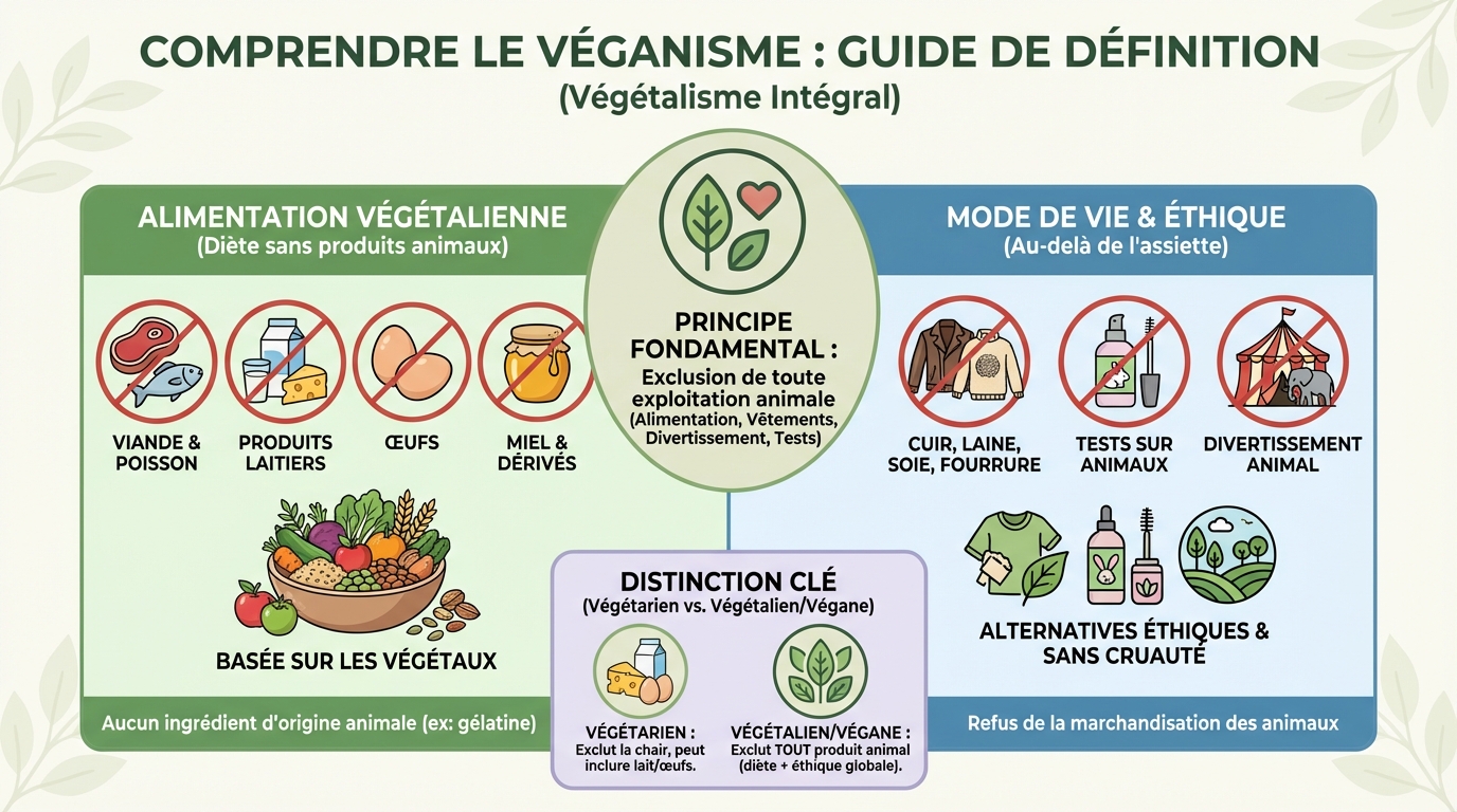 Les différences entre végétalien et végétarien