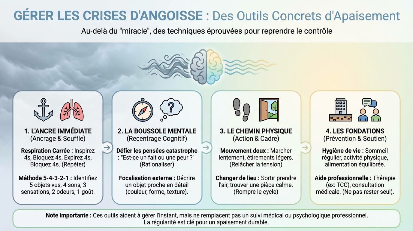 Qu'est-ce qu'une crise d'angoisse ?