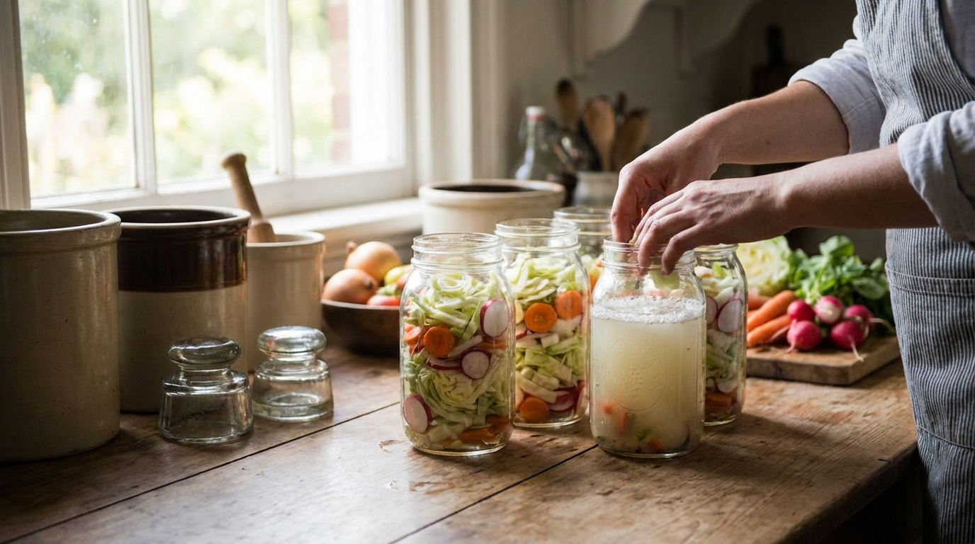 Découvrez les bienfaits des légumes lacto-fermentés