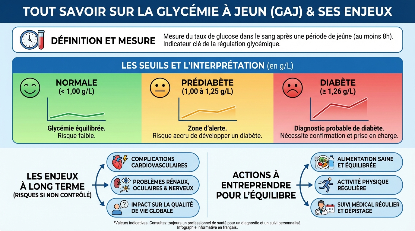 Interprétation des résultats du GAJ