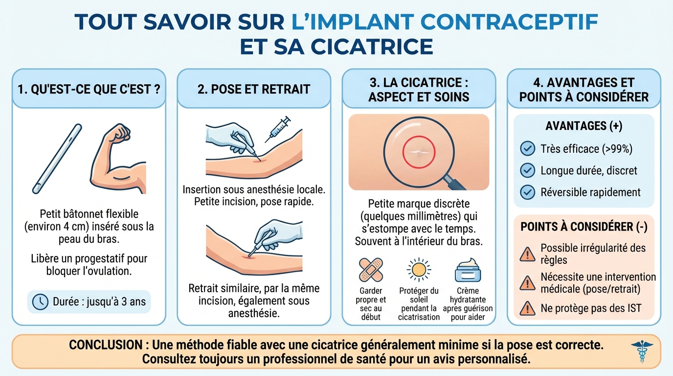 À quoi s'attendre concernant la cicatrice ?