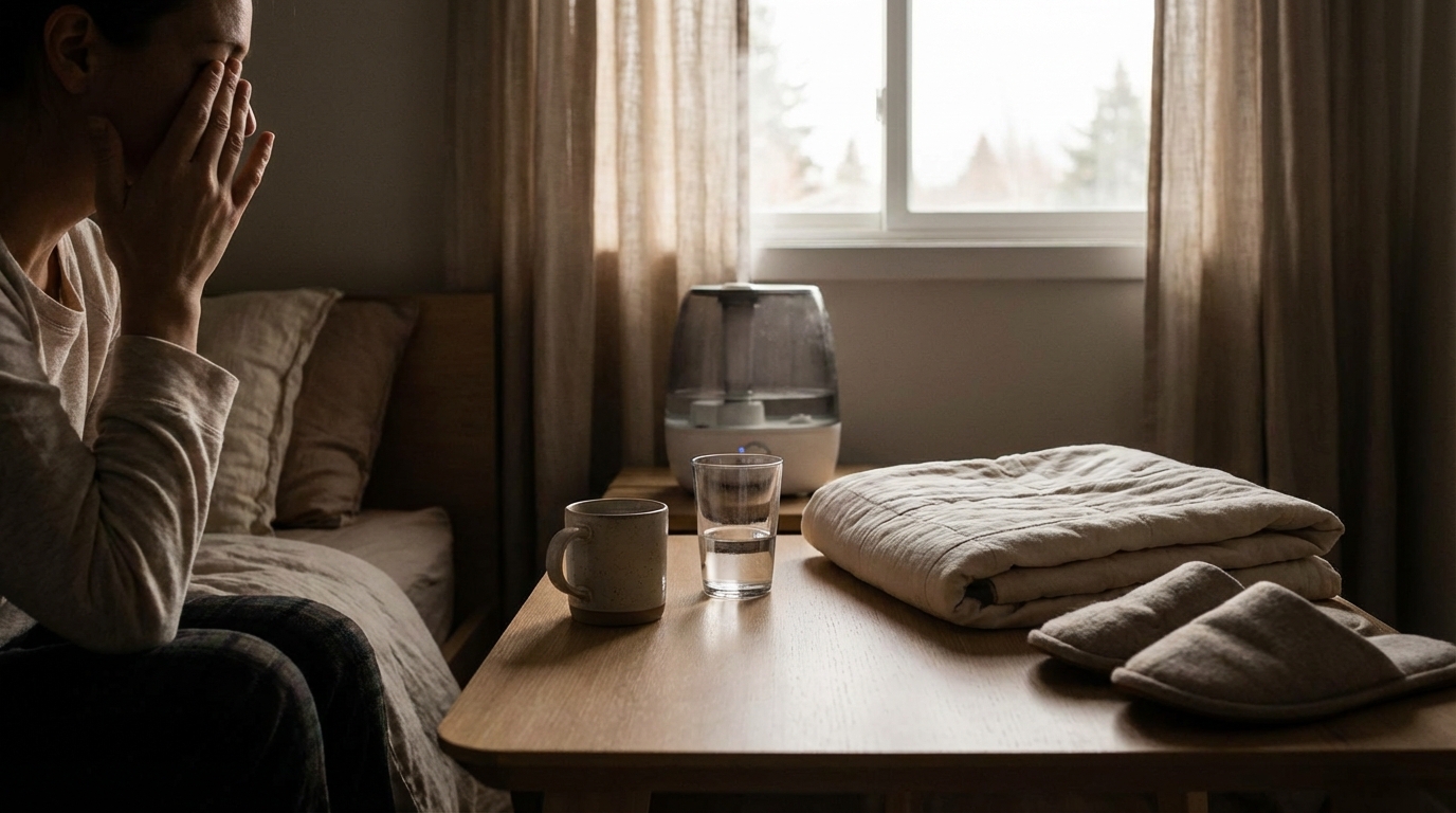 Bouche très sèche en dormant : causes et solutions