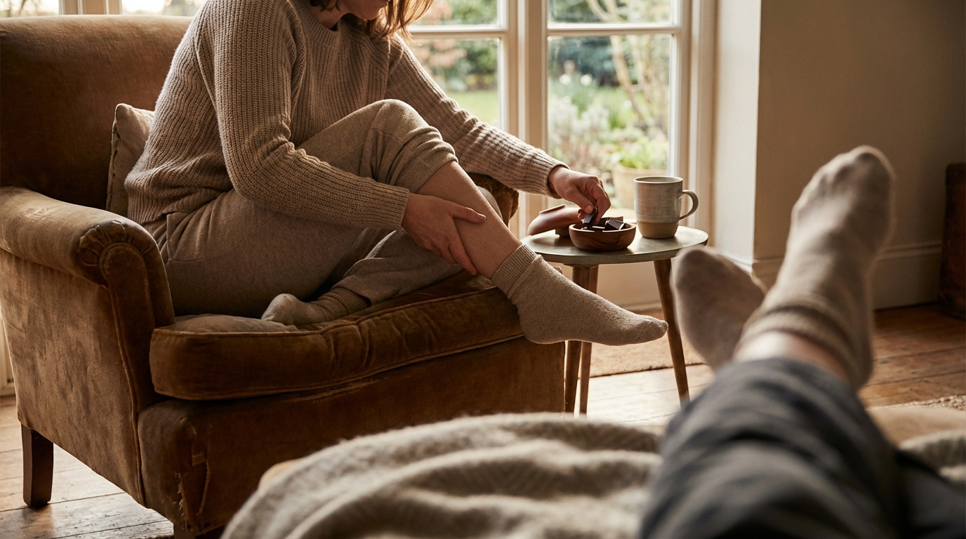 Chocolat et jambes sans repos : comment cela fonctionne ?