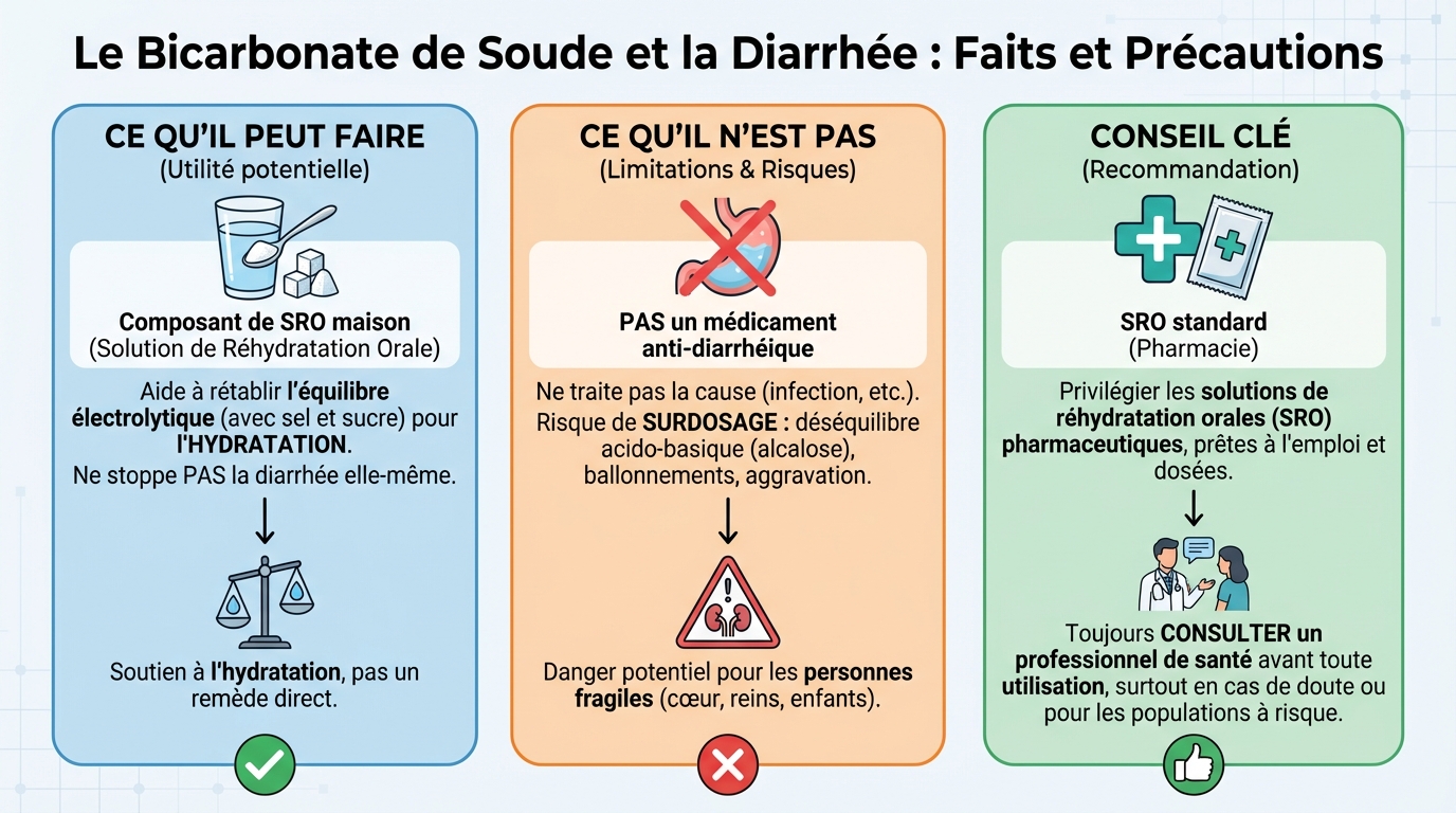 Le bicarbonate en cas de diarrhée : un remède efficace ? 1 Mode d'emploi du bicarbonate pour la diarrhée