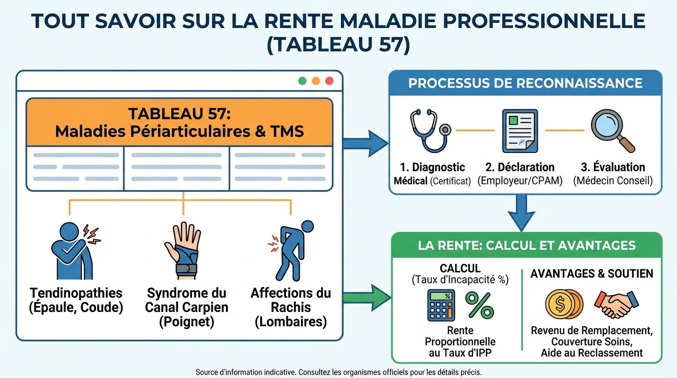 Conditions d'obtention de la rente