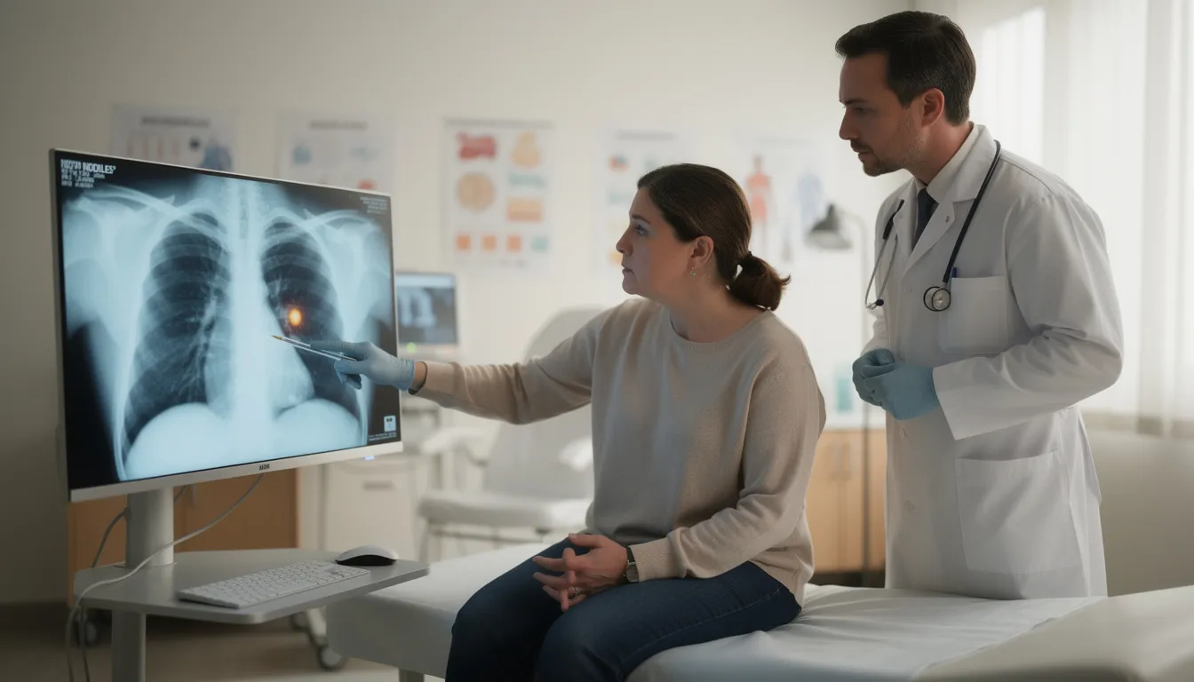 C'est quoi un nodule au poumon et que faire ?