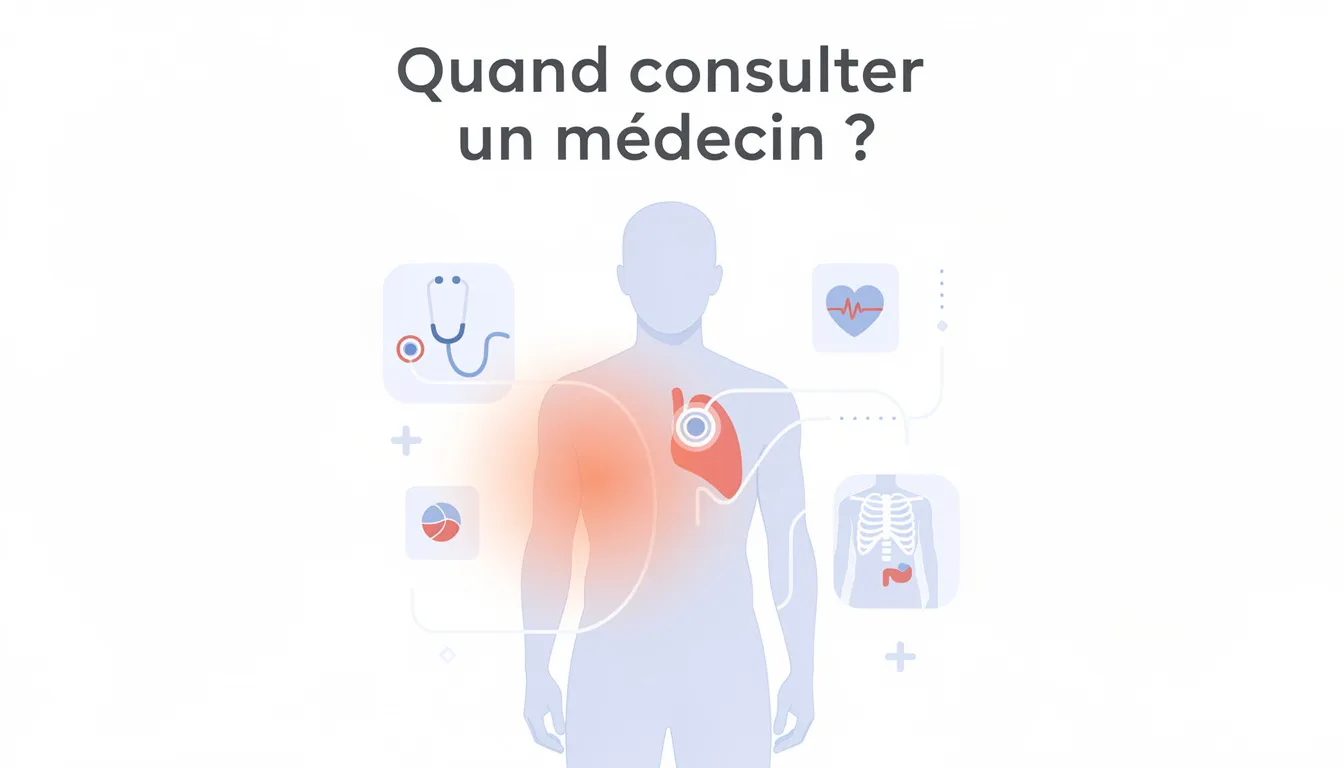Comprendre pourquoi vous avez mal côté gauche 1 Quand consulter un médecin ?
