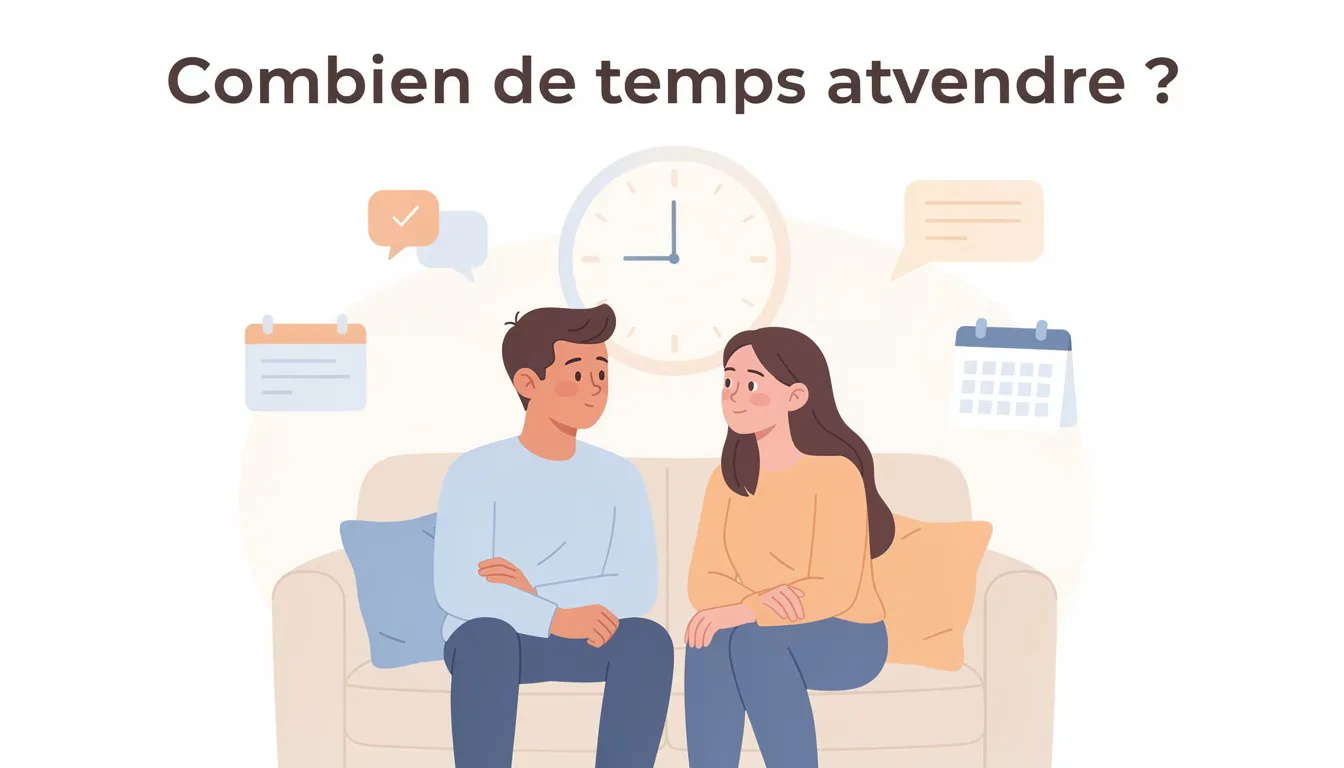 Combien de temps faut-il attendre après le premier rapport ? 1 Combien de temps attendre ?