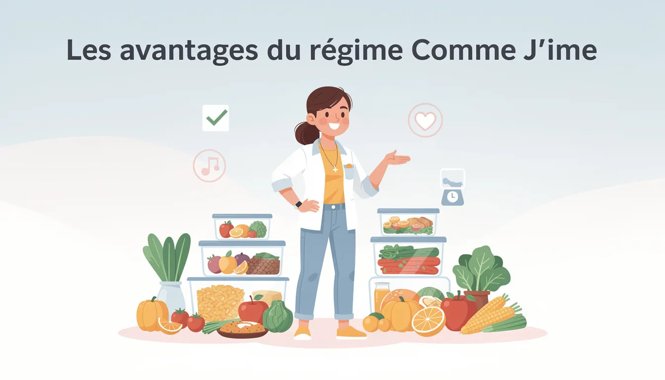 Découvrez le régime comme j'aime: avis et conseils 1 Les avantages du régime Comme J'aime