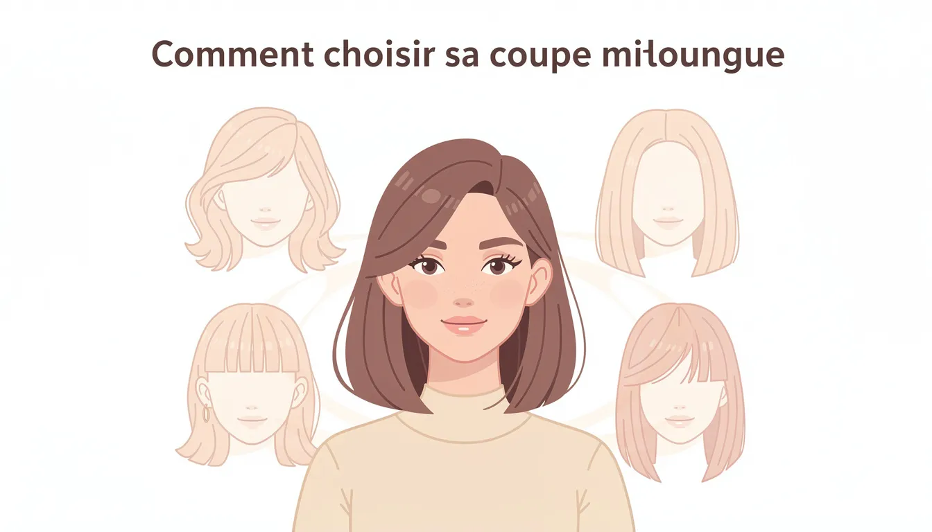 Découvrez les meilleures coupes de cheveux mi-longs 1 Comment choisir sa coupe mi-longue