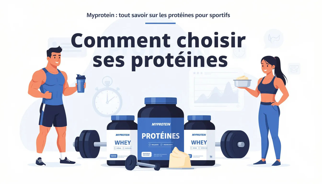 Myprotein : tout savoir sur les protéines pour sportifs 1 Comment choisir ses protéines