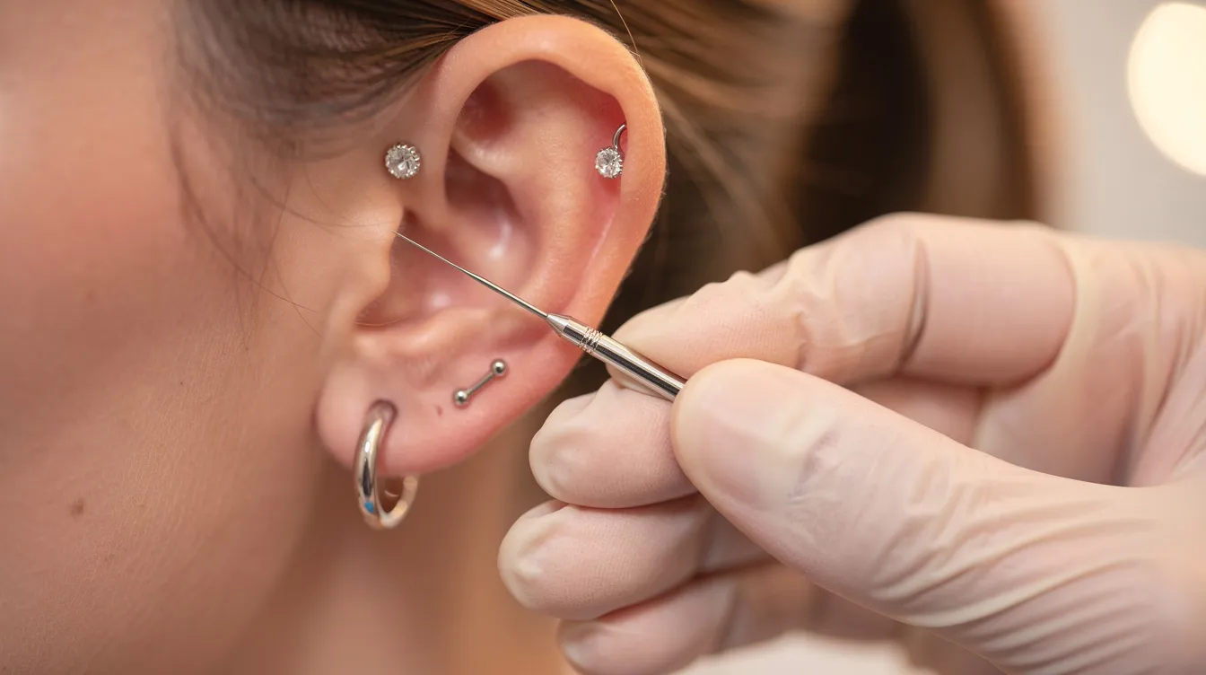 Piercing conch : 7 bienfaits surprenants pour votre bien-être 1 Comment se déroule le perçage ?
