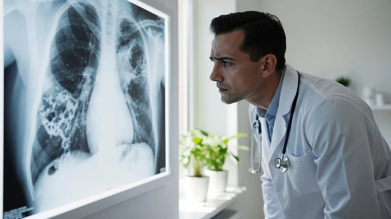 Radio pulmonaire anormale : comprendre les causes et implications